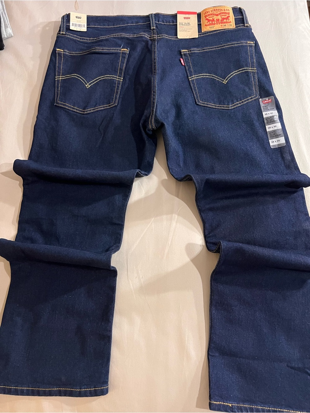 Levi's Men's Indigo Straight Leg Jeans